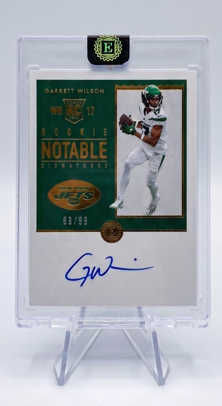 Garrett Wilson  Rookie Notable 68/99  Panini  NFL Star in the Making