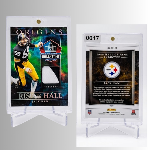 جاك هام 2023 Panini Origins Rise to the Hall Patch إصدار محدود /5