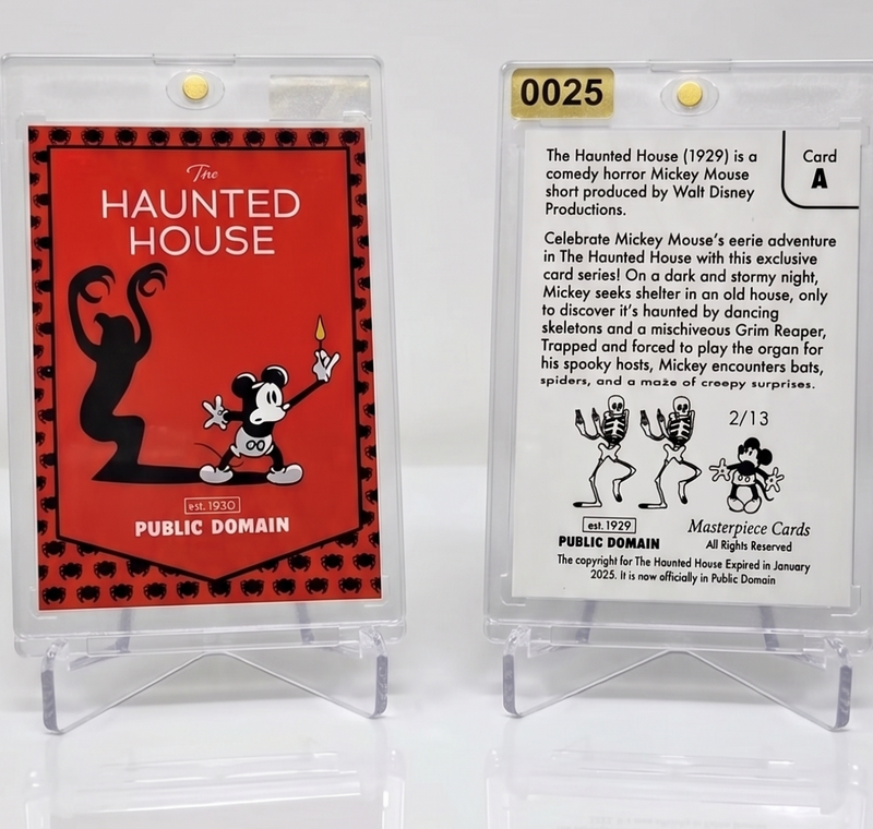Mickey Mouse 2025 Haunted House Collectible Spooky Toy Limited Edition 2/13