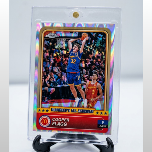 2024 Topps Chrome McDonalds All American Wave Card 28 Future Star Cooper Flagg