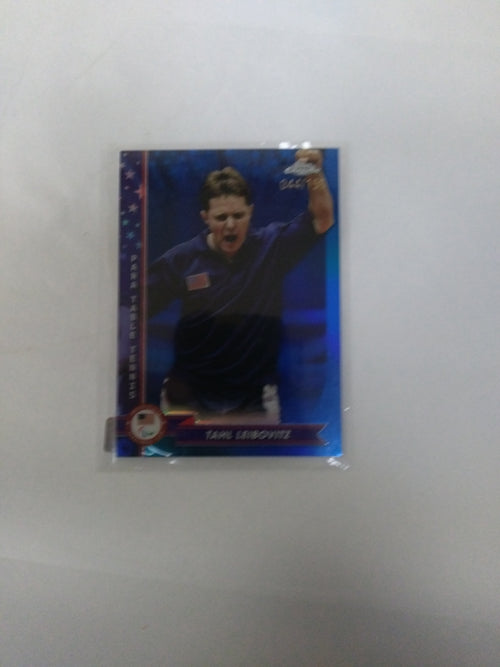 2024 Topps Chrome Olympic Hopefuls Tahl Tami Leibovitz Blue Refractor