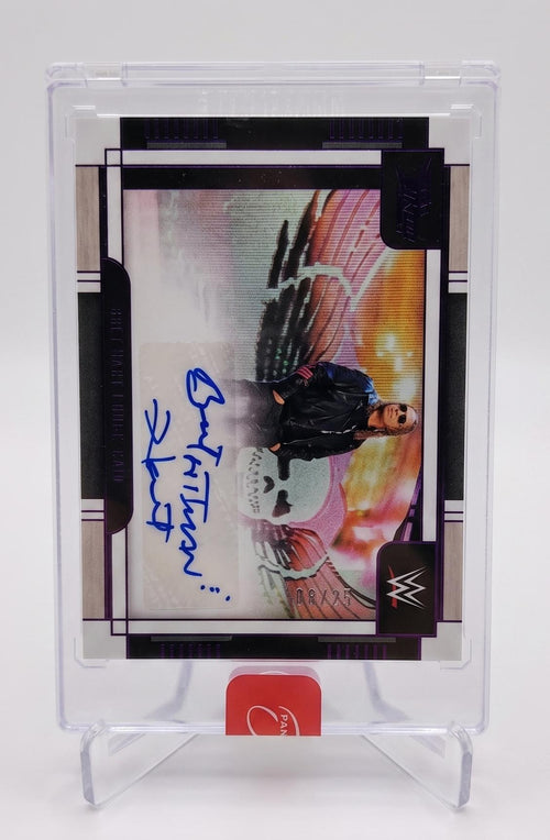 2024 Panini Three Count Bret Hart Timeless Moments Auto #TH-HMH /20 رجل الضربة