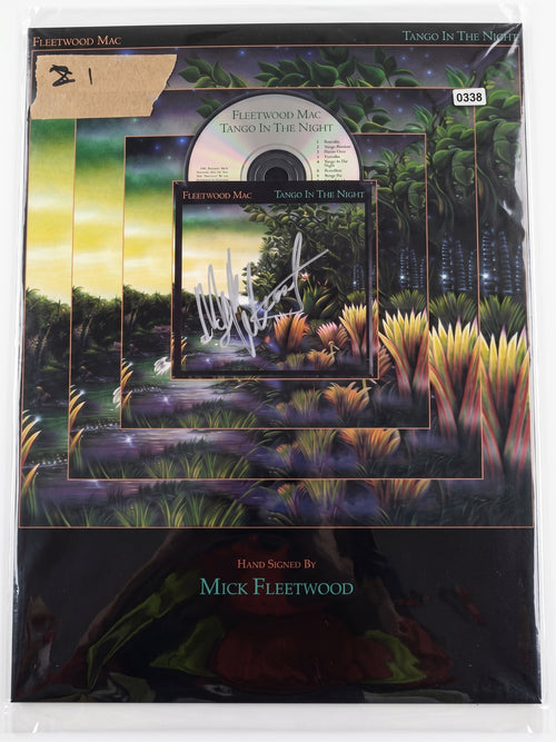 Fleetwood Mac Signed Album Cutout Autographed by Classic Rock Legends