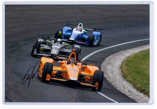 Fernando Alonso McLaren Signed Photo MultiCar Edition 12x8 Inches Collectible