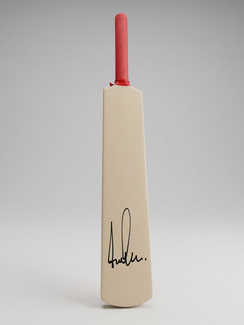 Andy Flower Signed Mini Bat Collectible from Zimbabwe Cricket Legend