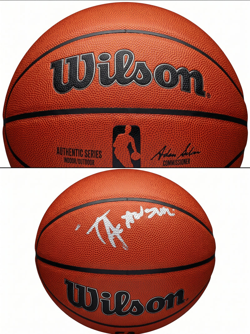Allen Iverson Signed Basketball Inscribed The Answer Iconic NBA Collectible
