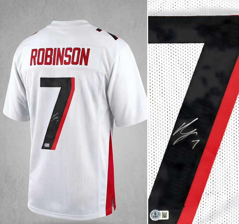 Bijan Robinson Signed Football Jersey Beckett Authentication Certified