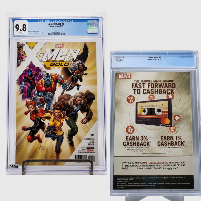 X Men Gold 1A Syaf CGC 9 8 2017 1229400006 Marvel Collector Gem Edition