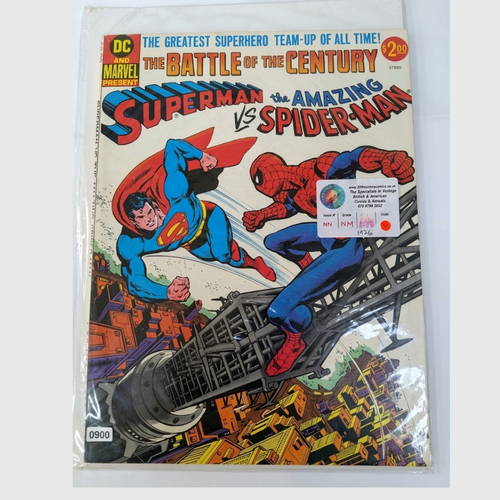 Superman Vs The Amazing Spider-Man 1976 Big Treasury Classic Comic Clash
