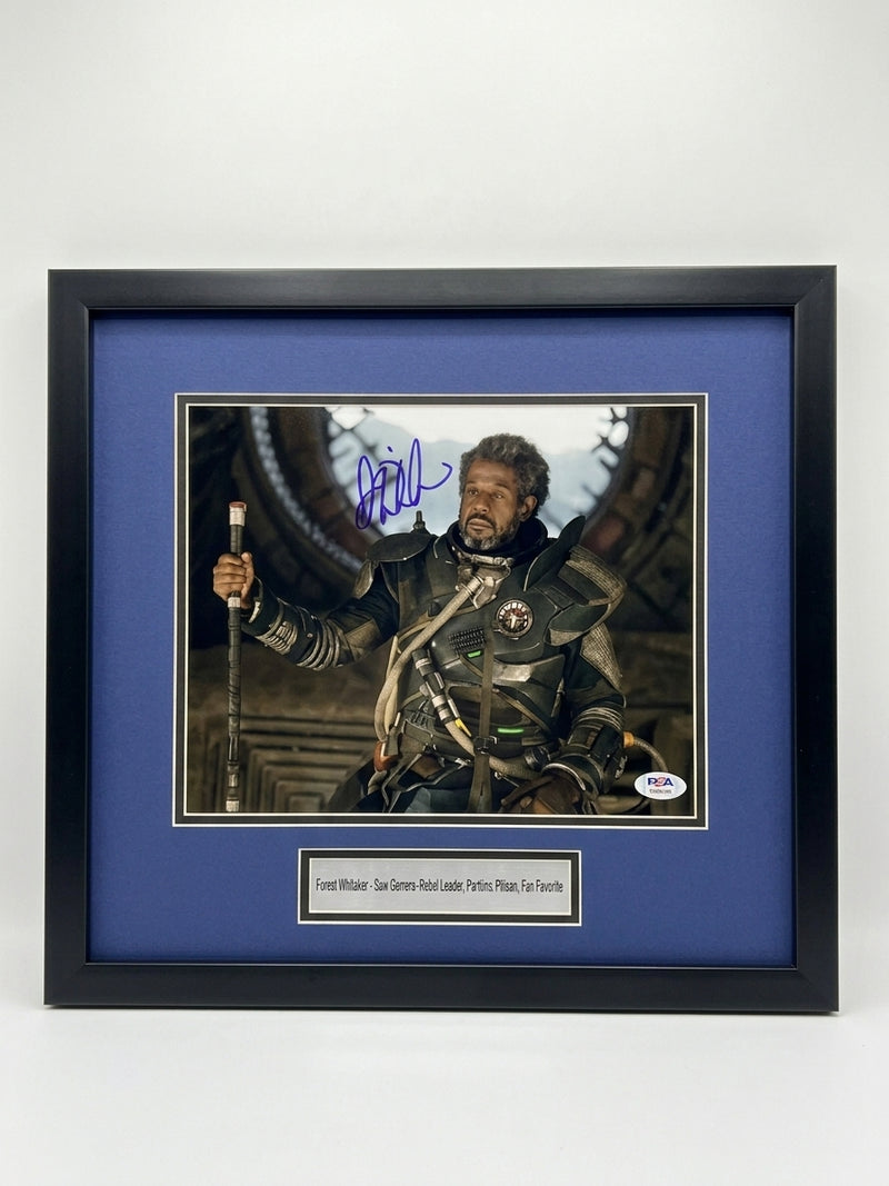 Forest Whitaker Signed Star Wars Rogue One 8x10 Photo PSA Authenticated