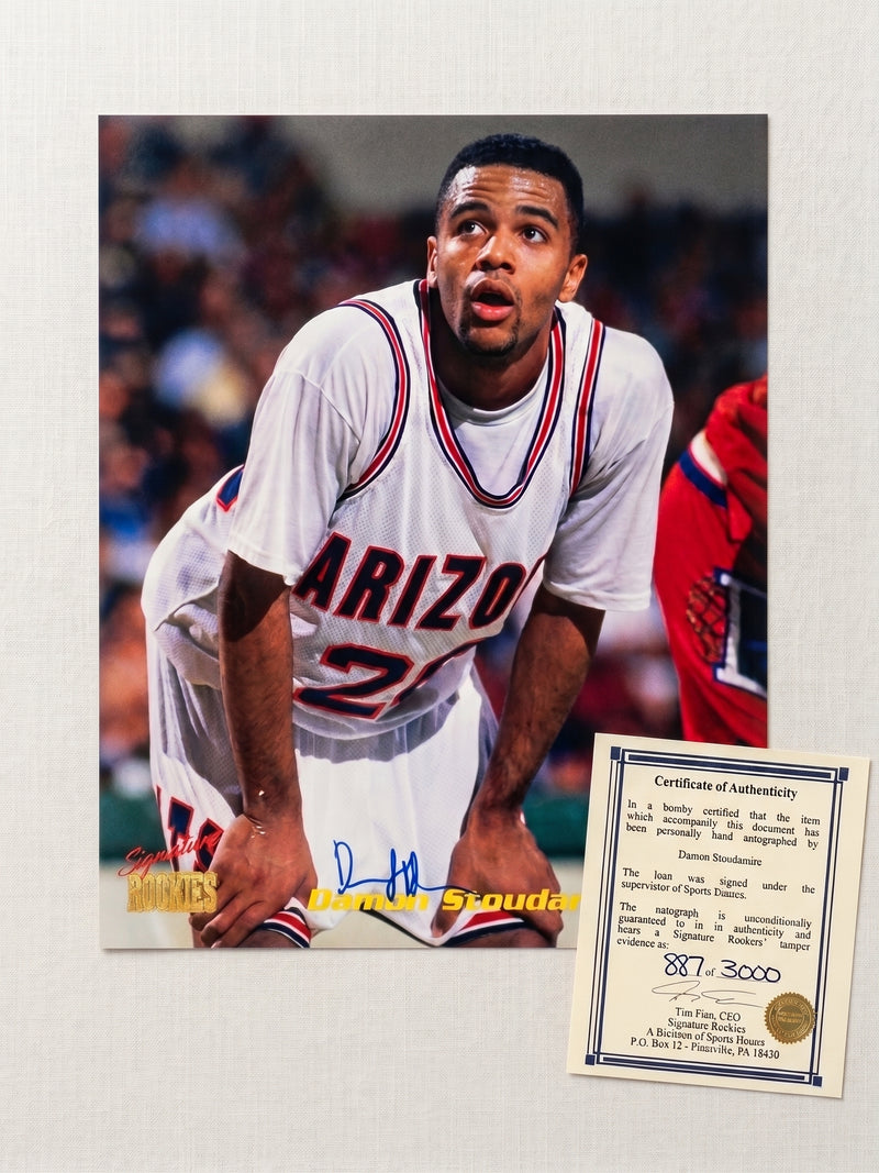 Damon Stoudamire Memorabilia 15 Trailblazing Guard Collectible Item Piece
