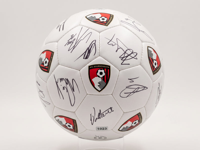 Bournemouth 2022/23 Signed Ball Premier League Survival Season Squad Edition