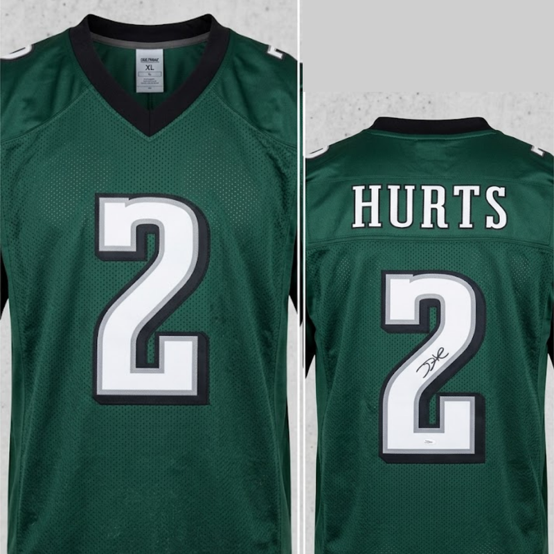 Jalen Hurts Signed Jersey NFL Star Quarterback JSA Authenticated Memorabilia