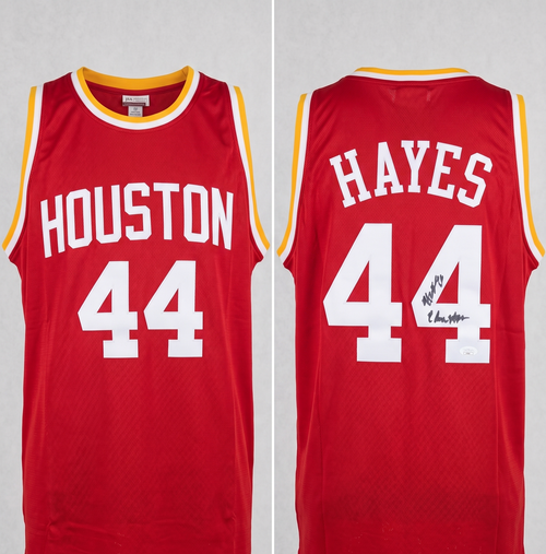 Elvin Hayes Signed Jersey Inscribed HOF 90 JSA Authentic Hall of Famer