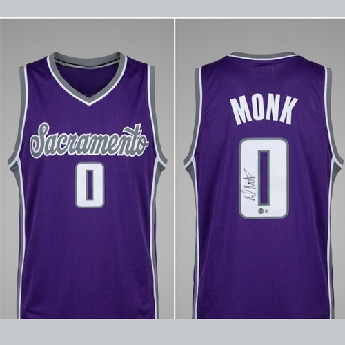 Malik Monk Signed Jersey Beckett Certified Hornets Highlights Rare