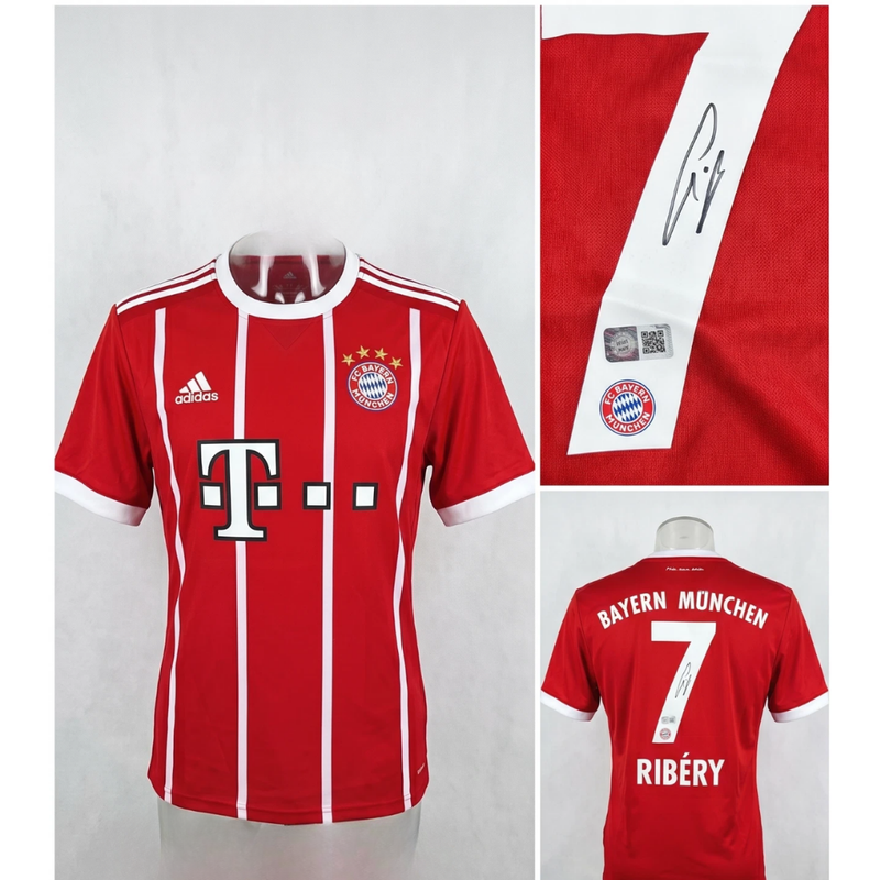 Franck Ribery Signed Bayern Munich Climacool Jersey Beckett Legend