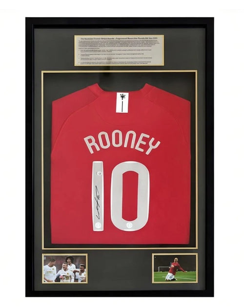 Wayne Rooney Signed Manchester United Nike Authentic Jersey Beckett COA