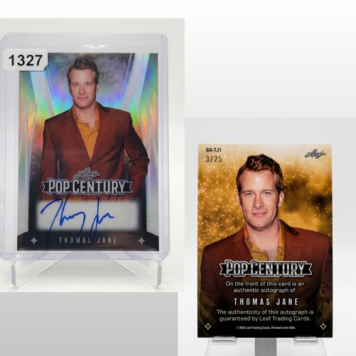 2025 Leaf Pop Century Thomas Jane Base Auto #BA-TJ1 Silver Prismatic 3/25 Rare