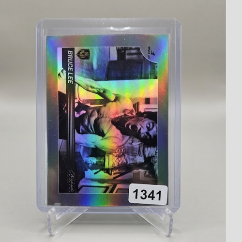 2024 Keepsake Edition Bruce Lee #75 Silver Rainbow Foil Refractor Martial Arts