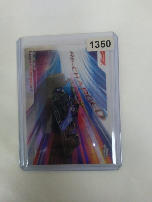 Logan Sargent Racing Card Collectible Rec Card for Motorsports Fans