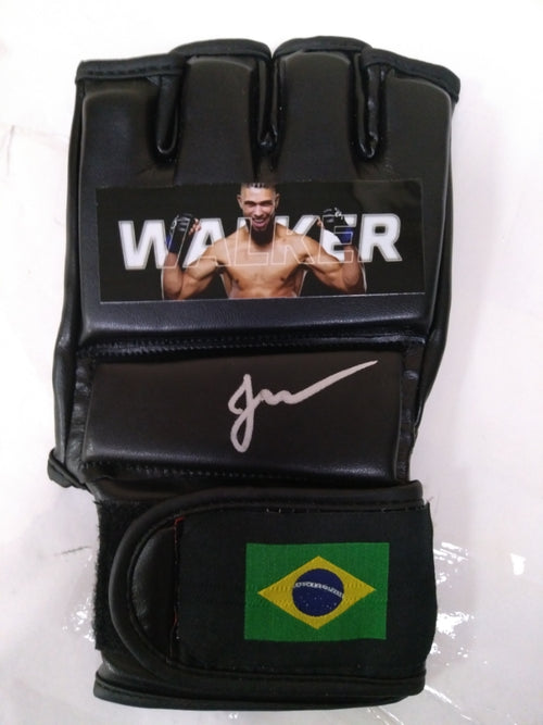 Authentic Johnny Walker Signed Custom MMA Fight Glove from Brazil PA 2023