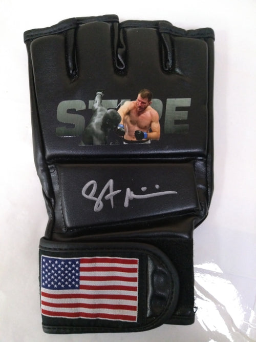 Stipe Miocic Signed Custom USA MMA Glove with Beckett Authentication