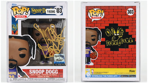 Funko Pop Rocks - Snoop Dogg 303 - Funko Shop Exclusive - Purple Lakers Jersey
