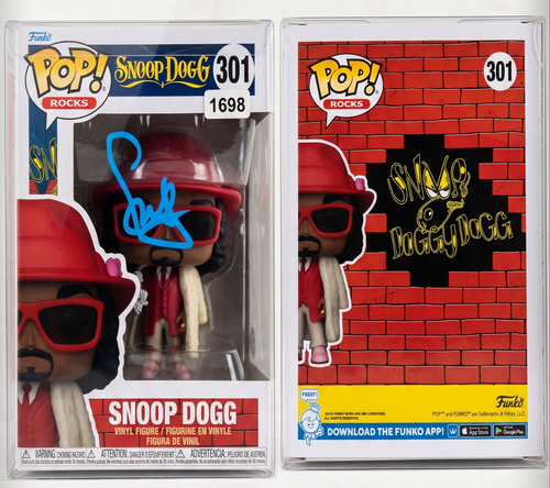 Snoop Dogg Signed Snoop Dogg 301 Funko Pop Vinyl Figure Autograph COA
