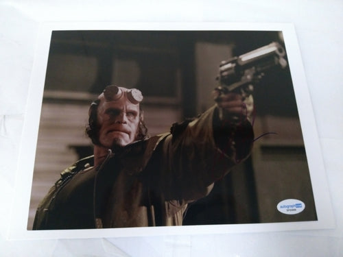 Ron Perlman Autographed Hellboy 8x10 Photo with ACOA Certificate of Authenticity
