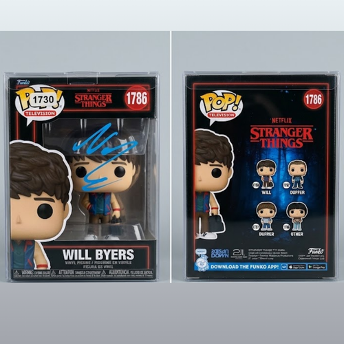 Noah Schnapp Signed Will Byers 1786 Pop Stranger Things Netflix Autograph JSA