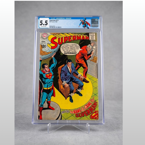 1961 Superman Issue 211 DC Comic Book Hero Comics and Graphic Novels