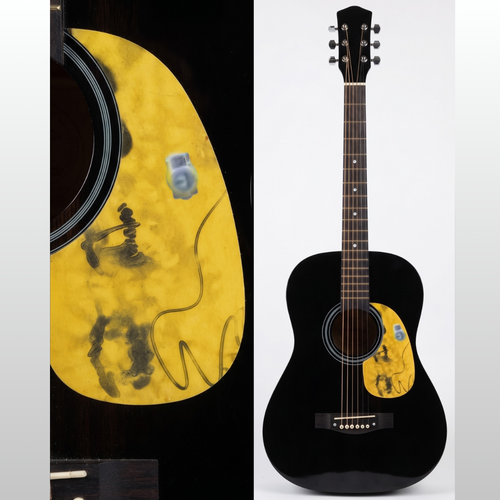 Ed Sheeran Signed 38 Acoustic Guitar Beckett Authentication Music Picks