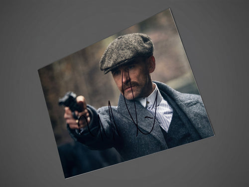 صورة أصلية موقعة من Peaky Blinders مع تواقيع الممثلين - لا غنى عنها للمعجبين
