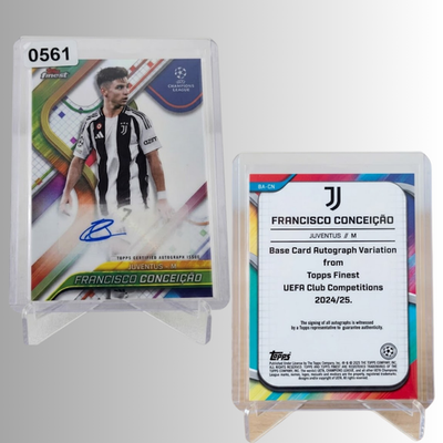 Topps UEFA Finest Francisco Conceicao Autograph Soccer Trading Card
