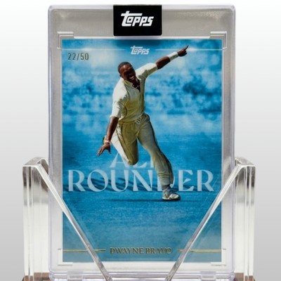 Topps Cricket Legends Volume II Dwayne Bravo 50 Trading Card Singles