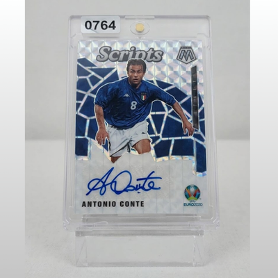 2021 Panini Mosaic UEFA Euro SMAC Conte Auto Italy TradingCard Singles