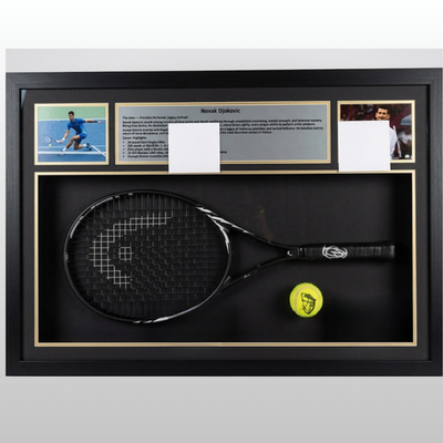 Novak When Pressure Rises Legends Take Over Court Tennis - With Frame