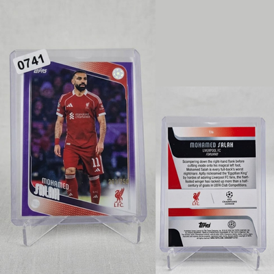 Mohamed Salah Topps UEFA Champions League 136 Liverpool Trading Card