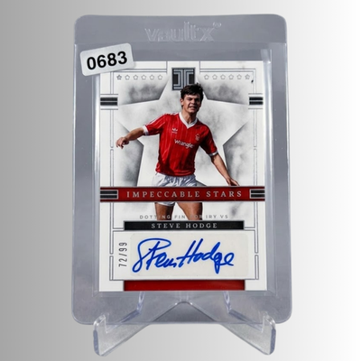 2022 23 Steve Hodge 43 Of 99 Auto Panini Premier League Autographs