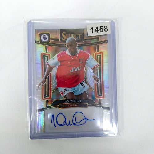 2023-24 Panini Select Premier League Ian Wright Autograph Card S-IW Rare