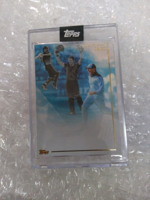 2025 Topps Cricket Legends Vol 2 Blue 50 Eoin Morgan Trading Card