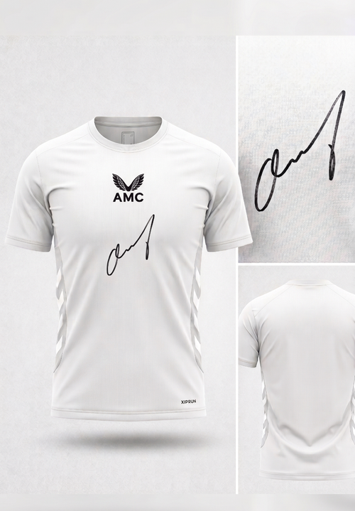 Andy Murray Signed Castore AMC Tennis Shirt Autographed Wimbledon Champion COA