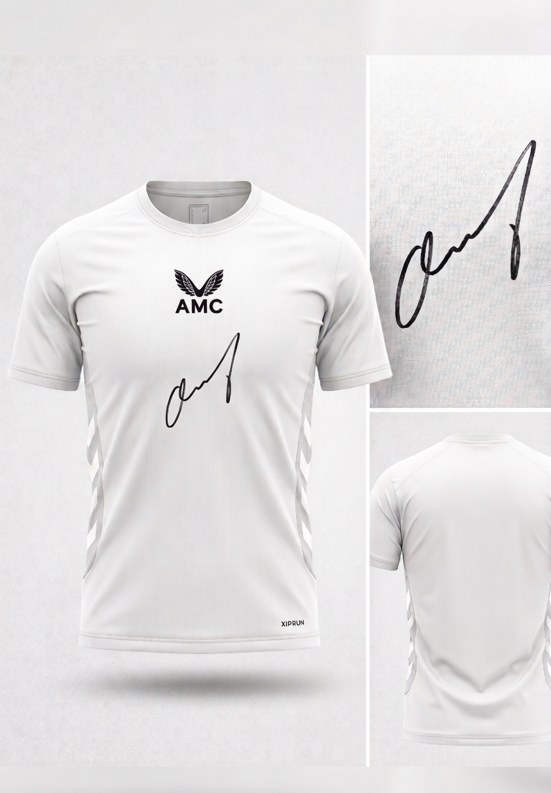 Andy Murray Signed Castore AMC Tennis Shirt Autographed Wimbledon Champion COA