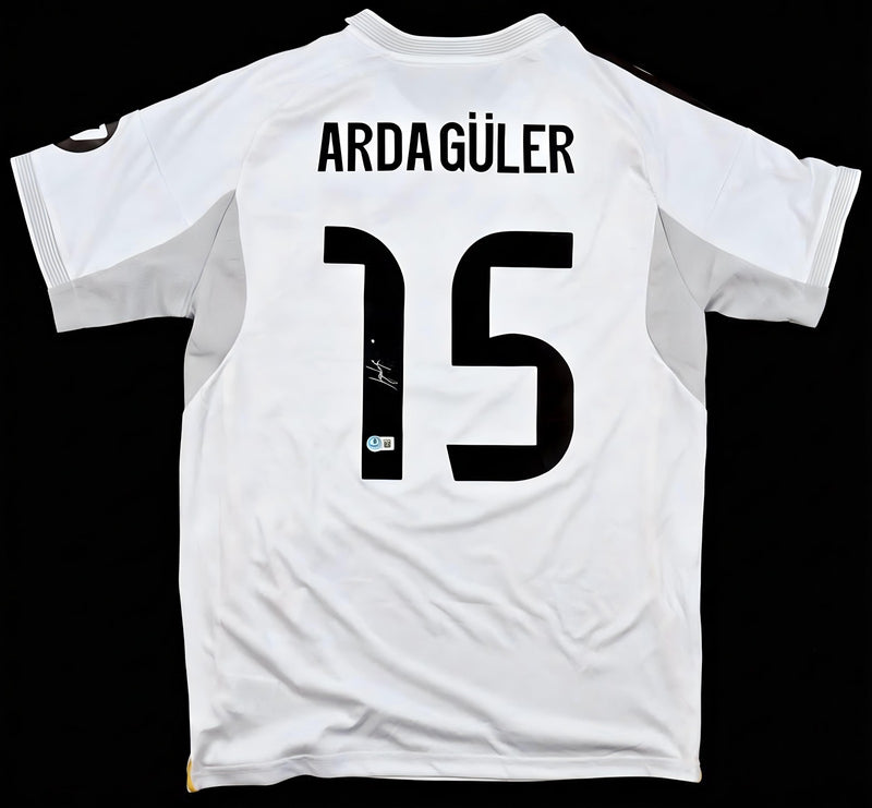 Arda Guler Signed Real Madrid Adidas Authentic Jersey Beckett Soccer