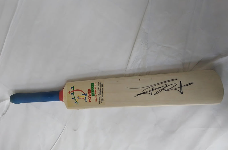 Authentic Aravinda de Silva Signed Mini Cricket Bat for Collectors and Fans