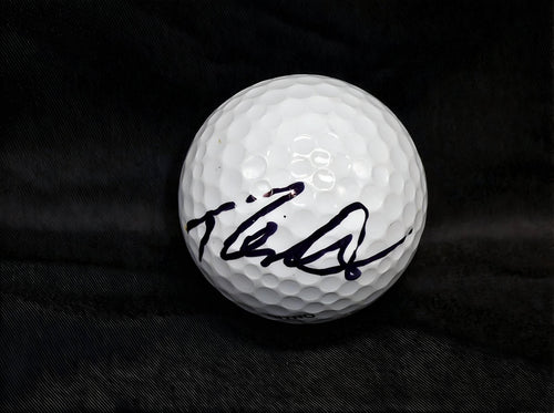 Tommy Fleetwood Signed Golf Ball PGA Tour Champion Autographed Golf Gift