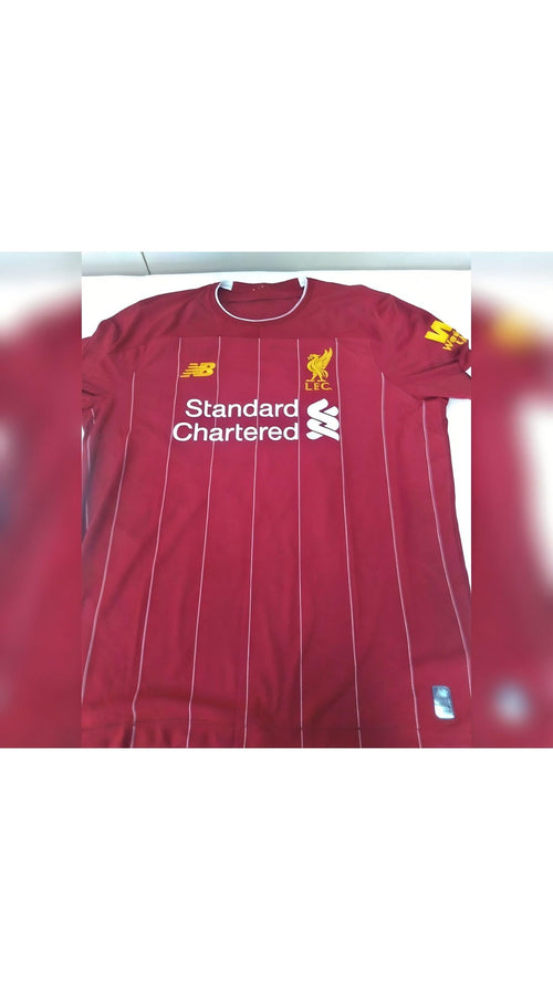 Jordan Henderson Signed NB Liverpool Jersey 201920 Beckett BAS Captain