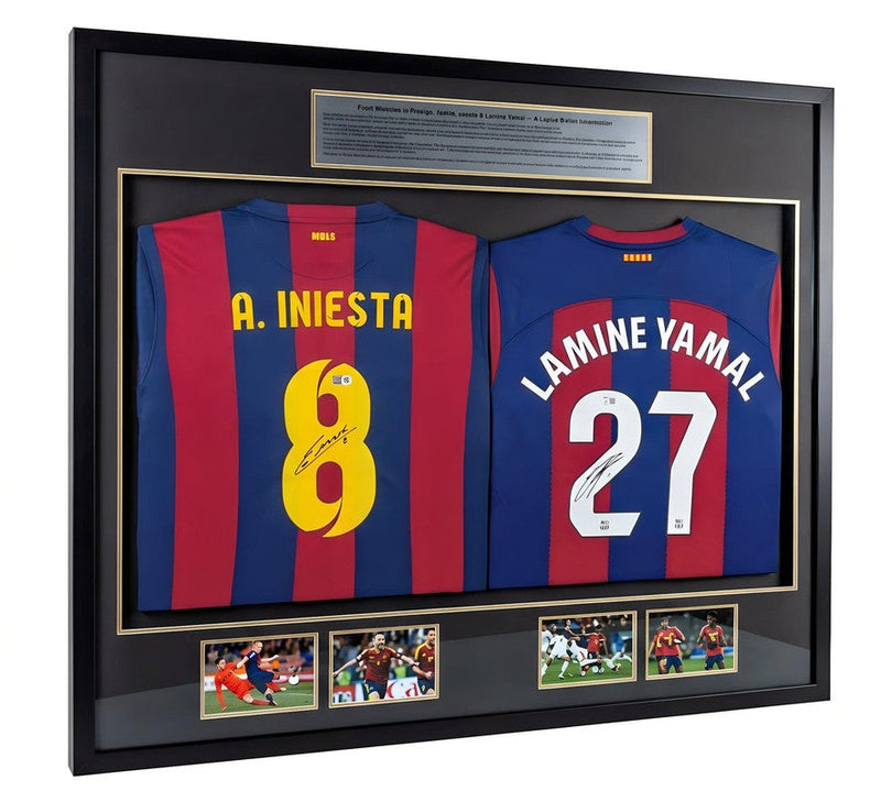 Lamine Yamal Signed FC Barcelona Nike Jersey Beckett - With Frame
