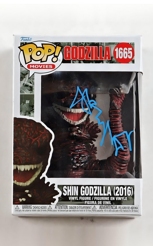 Shinji Higuchi Signed Shin Godzilla 2016 Funko Pop 1665 Autographed ACOA COA
