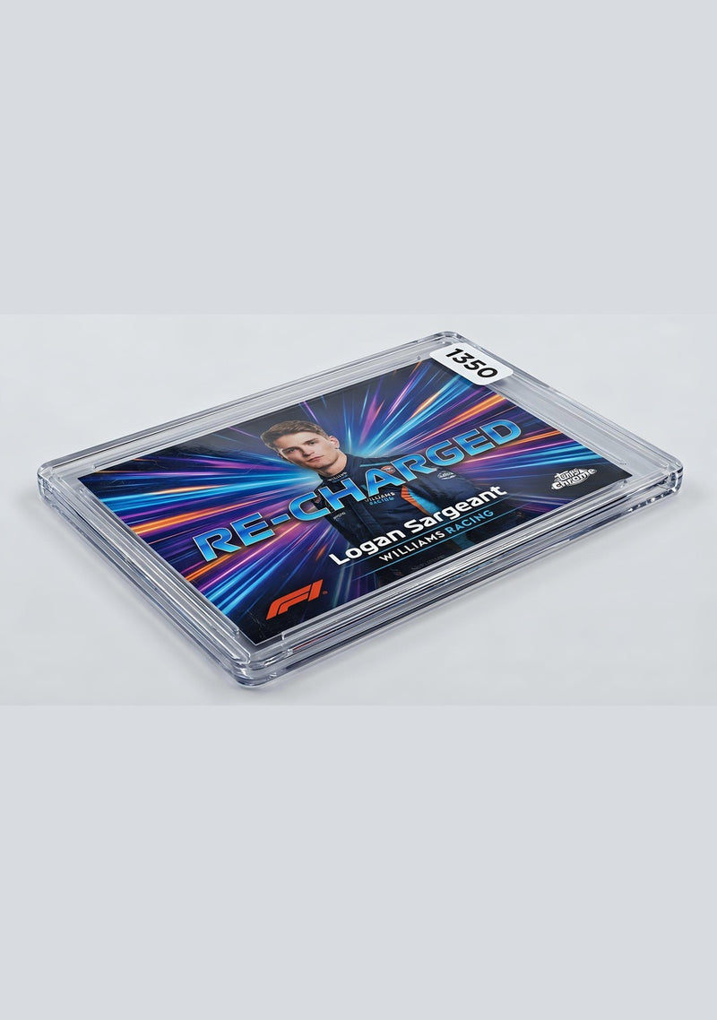 Logan Sargent Racing Card Collectible Rec Card for Motorsports Fans